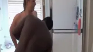 Voluptuous wife receives slammed on the floor