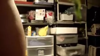 Golden-Haired Mamma Masturbates