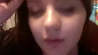 very cute big beautiful woman masturbating