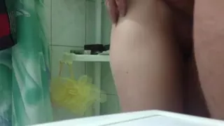 girlfriend  got my spunk on her face