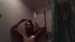 Rose having a shower 6-4-14