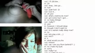 Hawt lady on Chatroulette