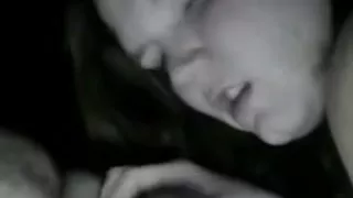 Chubby slut licking my schlong