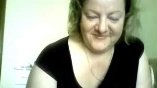 Flashing my mature tits on a webcam