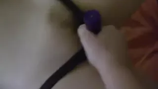 Lesbo sex-toy play