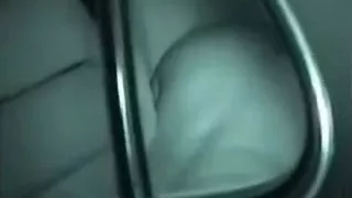 Pair fucking in the car at night