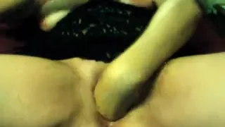 Filthy Deanna Fists Her Vagina and Butt!!