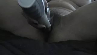 Wife solo with the marital-device