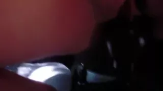 Busty slut riding a sex toy