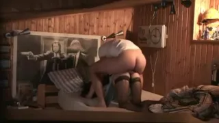 ex japan girlfriend  copulates in french maid