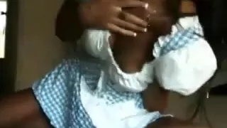 Hot Brianna Frost disrobes and teases for u