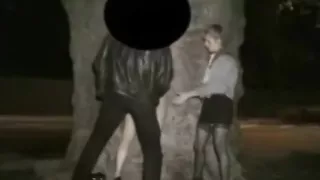 Spying Dude Fuck two Whores at the Park