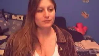 My huge knockers exposed on a webcam