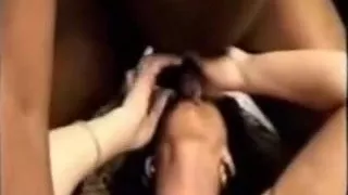 Wife Takes her 1st Huge Dark Knobs