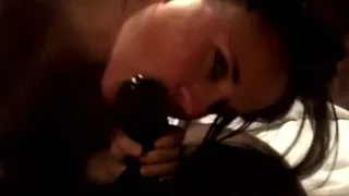 Woman Trying To Take A Large Darksome Dick