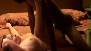 Wife Widens Legs For Darksome Boy