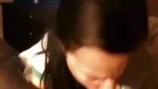 Glad White Wife Sucks 1St Time a Worthwhile Large Darksome Ramrod