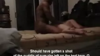 Screaming Interracial Movie Scene That Babe Takes Unfathomable Large Dark Pecker