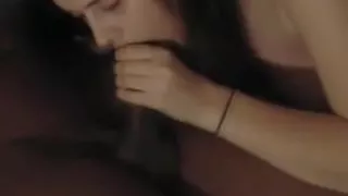 Non-Professional Interracial Fuck Clip Wife in Vehement Sex with BBC