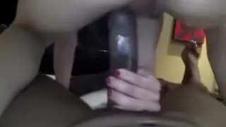 Ride my Darksome Dong U Lewd White Cum-Hole