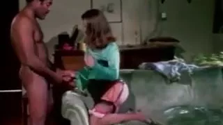 Sexy Interracial Vintage Sex Episode White Angel with BBC