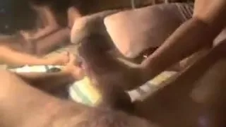 Sexy asian babe receives group-fucked hard and lengthy