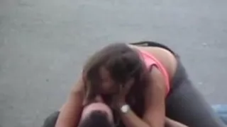 Having Enjoyment In Public Pair Fucking Spied On Movie Scene