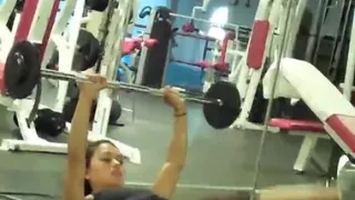 Candid Clip Camera Hotty Taut Panties Naked At Gym