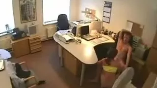 Secretary Screwed By Boss And Taped On mystic Camera