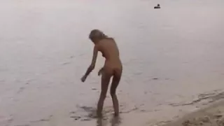 Russian Nudism Episode 2 Sexy Beauties Playing Exposed On Beach