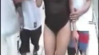 Large Arse Lalin Girl Filmed On Candid Camera Walking On Street