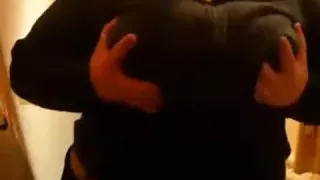 big beautiful woman woman flashes her large titties