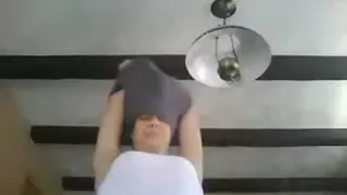 pretty girlfriend shows her stripped body on web camera