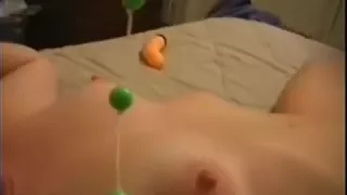 beautifull hairless slit but why does that babe not put in these toys