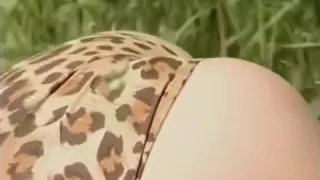 farmer wife likes to sunbath exposed fascinating hirsute bush