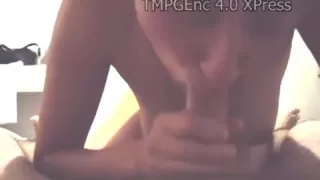 Girlfriend engulfing my rod love her bouncing pointer GFs