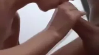 that guy licks her twat and rubs her bean the that guy acquires blowed