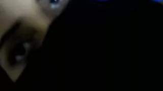 indian chick hides her face when that babe is being drilled