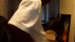 licking her white trash bazookas in advance of this babe sucks