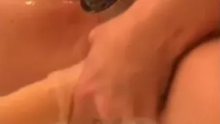 Mature i'd like to fuck fucking herself with sex tool during the time that that babe is showering