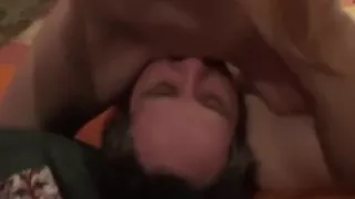 that babe blows then that babe sits on his face and copulates him the cowgirl way