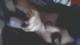 that babe licks the white jism from my darksome penis