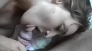 this babe sucks my subrigid wang during the time that that babe holds a dildo betwixt her legs