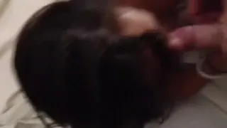 super lustful blow job with a great cheerful ending