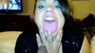 Mexican girl starts and finshes bbc with her face gap