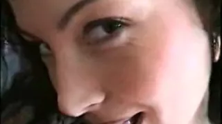 This Sweetheart just can't live without to play with ramrod on home movie scene