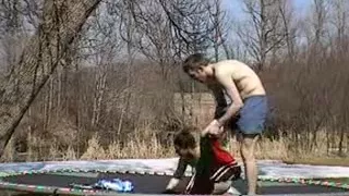 Trampoline fuck
