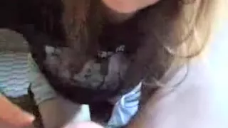Teaching his legal age teenager deepthroat