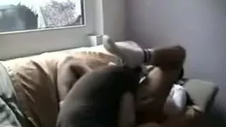 Taut chick drilled twice and taped