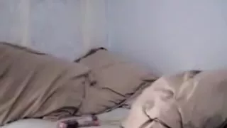 Toying college angel not quite busted by roomate